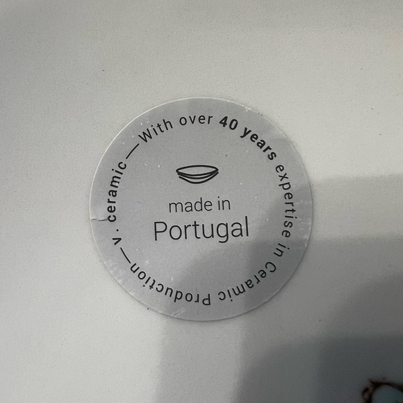 Bunny Serving Plate from Portugal, NWT - Picture 2 of 4